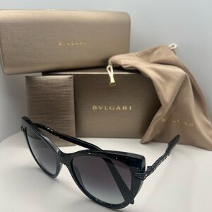 Bulgari Elegant Black Sunglasses